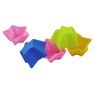 Set Of 6 Silicone Cake Baking Mold Cake Pan DIY Mold ( Pentagram )