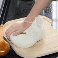 Tuban Magic Large Size Reusable Silicone Kneading Dough Bag (Pink) N2