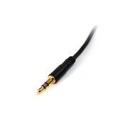 StarTech.com MU15MMS 15 feet Slim 3.5mm Stereo Audio Cable - M/M N10