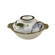 8 1/2&quot; Earthen Casserole Pot