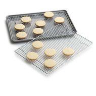 Huji Wire Chrome Plated Steel Cooling Rack Oven Safe (17&quot; x 11.75&quot;) (1) N3
