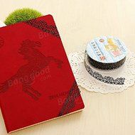 Bargain World Decorative Lace Tape Hollowed Out Lace Adhesive Tape Adhesive Stickers N2
