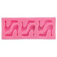 Mr.S Shop 6-Hole Beautiful High Heels Silicone Molds Fondant Cake Chocolate Biscuit Mold&#65292;DIY Kitchen Baking Tools N3