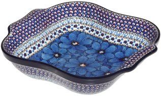 New Polish Pottery Unikat ARTISAN BAKER Boleslawiec CA Pattern U408 Stoneware