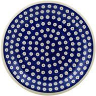 Ceramika Bona H0601H Polish Pottery Ceramic Plate Hand Painted, 10-Inch