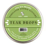Fox Run Fox Run 3627 6 Piece Tear Drop Shape Cookie Cutter Set