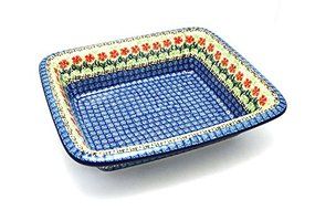 Polish Pottery Baker - Casserole - Maraschino