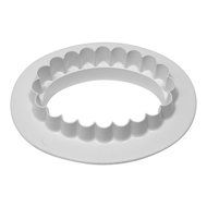 PME Plain &amp; Fluted Oval Cutter - 127mm