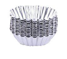 Drhob 12PCS DIY Egg tarts cake aluminum lace small jelly mold