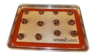 Kitchen Classics Silicone Baking Mats, 11 by 16-Inch (2 Piece Set) N5