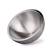 IMEEA Ultra Heavy Duty 18/10 Stainless Steel Double Wall Serving Bowl, Life-long Use (6.3inch (16cm)) N2