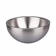 IMEEA Ultra Heavy Duty 18/10 Stainless Steel Double Wall Serving Bowl, Life-long Use (6.3inch (16cm)) N6