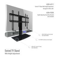 Universal TV Stand for TV with swivel and height adjustment N9