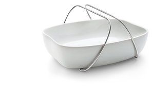 Eva Solo Dish with Handle, Medium, White N5