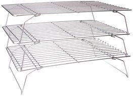 Fox Run Stackable 10-Inch by 14-Inch Cooling Rack Set