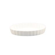 CAC China SFV-9 8-Ounce Stoneware Oval Souffle Baking Dish, 6-3/4 by 4-7/8 by 1-1/4-Inch, American White, Box... N3