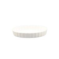 CAC China SFV-9 8-Ounce Stoneware Oval Souffle Baking Dish, 6-3/4 by 4-7/8 by 1-1/4-Inch, American White, Box... N4