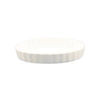 CAC China SFV-9 8-Ounce Stoneware Oval Souffle Baking Dish, 6-3/4 by 4-7/8 by 1-1/4-Inch, American White, Box... N5