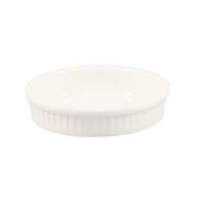 CAC China SFV-9 8-Ounce Stoneware Oval Souffle Baking Dish, 6-3/4 by 4-7/8 by 1-1/4-Inch, American White, Box... N6