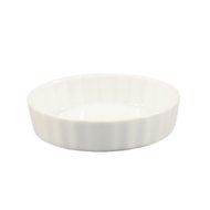 CAC China SFV-9 8-Ounce Stoneware Oval Souffle Baking Dish, 6-3/4 by 4-7/8 by 1-1/4-Inch, American White, Box... N11