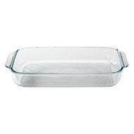 Pyrex Basics 3 Quart Glass Oblong Baking Dish, Clear 8.9 Inch X 13.2 Inch - 3 Qt N2