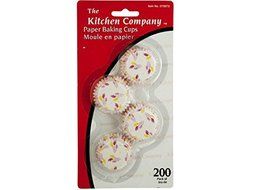Bulk Buys OL297-96 Tulip Print Mini Paper Baking Cups, 96 Piece