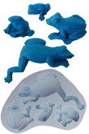 O.K Molds silicone 4 frog cake decorating fondant gompaste supply M4894