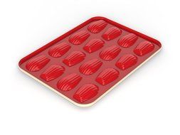 Nordic Ware 40122 6-Cavity Pie Baking Pan, Mini, Colors Vary N14