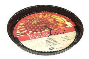 Bakers Select Nonstick Tart Pan, 12''by 1.5''