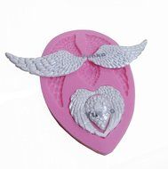 Yunko Soft Silicone Angel Wings Air Fly Fondant Mold Chocolate Mold Cake Decorating Mold Candy Mold
