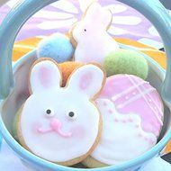 Stainless Steel Rabbit Head Shape Cookie Cutter Cake Baking Mold shopping N4