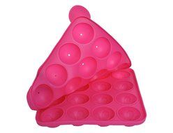 New Cake Pop Tasty Top Mold Tray Silicone Baking Flex Pan Easy Instant 16 Cup Top Selling Item N2