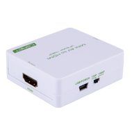 CSRET Full HD 3 RCA CVBS Composite AV to HDMI Converter Adapter Upscaler 1080P with USB Charging Cable, Supporting... N7