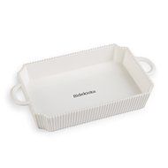 Mud Pie Circa Casserole Set, White