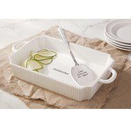 Mud Pie Circa Casserole Set, White N3