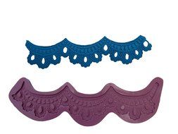 Silicone Molds Cake Decorating Fondant Gompaste Supply Lace M5065 By Ok Molds