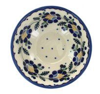 Polish Pottery Sunflower Dessert Bowl N2