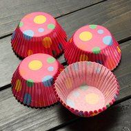 100pcs Muffin Paper Bake Cups Cupcake Baking Cake Mould shopping N2