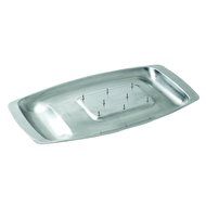 Chichester carving dish with spikes, s/s 45 x 27cm