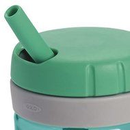 OXO Strive Propel Bottle with Covered Straw, Emerald Green N4