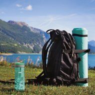 OXO Strive Propel Bottle with Covered Straw, Emerald Green N25