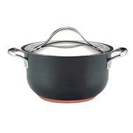 Anolon Nouvelle Copper 4-quart Covered Casserole Oven-Safe To: 500 Degrees Fahrenheit