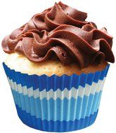 Cupcake Creations Jumbo Baking Cups, 24 Count, Blue