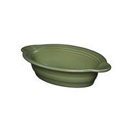 Fiesta Ceramic Oval Individual Casserole Dish 17 oz. in (Sage) N2