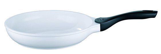 ELO Premium Pure White Kitchen Induction Cookware Frying Pan with Thermoceramica Non-Stick Scratch Resistant Coating...