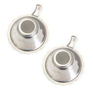 BleuMoo Stainless Steel Double-layer Fine Mesh Tea Strainer Filter Sieve New N4