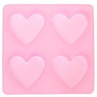 Heart Silicone Fondant Mold Cake Decorating Chocolate Baking Soap Ice Mould Tool N5