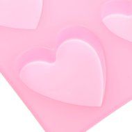 Heart Silicone Fondant Mold Cake Decorating Chocolate Baking Soap Ice Mould Tool N7
