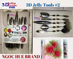3d Gelatin Art Tools - Type 2 - 3d Jelly Cake Tools - 10 Pcs/set