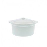 Maxwell and Williams Basics Round Casserole, 54-Ounce, White